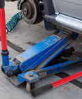 3 Ton Horizontal Hydraulic Floor Jack Handle Heavy Duty Replacement Pole Lever For Floor Jacks With Anti Slip Grip Red