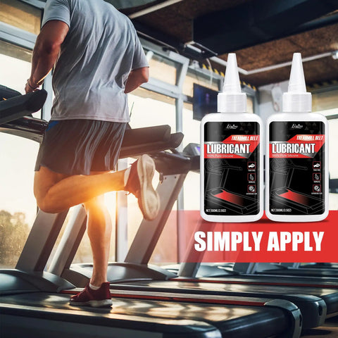 Silicone Treadmill Belt Lubricant 200ml For Full Belt Width 100 Percent Pure Silicone Oil Easy To Apply Tubes Noise Reduction