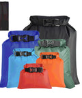 6 Pack Waterproof Dry Bags For Kayaking And Outdoor Adventures, Lightweight Yet Durable With Double Layer Coating in various colors