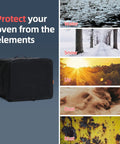 Waterproof MO201 Pizza Oven Cover For All Weather Outdoor Use UV Resistant And Windproof Shield