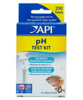 Totally Trustworthy Freshwater Aquarium PH Test Kit Delivering 250 Hassle Free Reads, box front view with fish graphics.