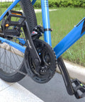 Square Taper Bicycle Crankset 42-34-24T For 3x6/7/8 Speed Mountain Bikes, 170mm Arm, Aluminum Alloy installed on bike