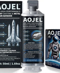 AOJEL S300 high-performance epoxy casting & metal adhesive 50ml 1.69oz, impact resistant, waterproof, suited for aerospace uses.