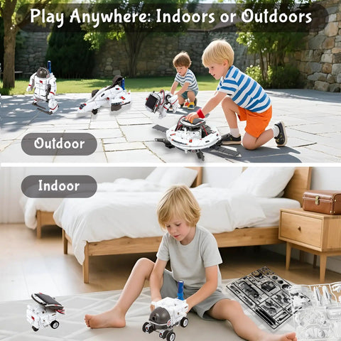 6 In 1 Solar Robot Building Kit For Kids Aged 8 To 13 That Lets Them Build Six Dope Robots, A Fun STEM Toy For Hands On Science, Perfect Birthday Gift For Boys And Girls, outdoor and indoor play