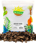 One Hundred Percent Organic Orchid Potting Bark Eight Quarts All Natural Pine Bark Mix Additive for Orchids and Epiphytes