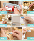 Pocket Sized Bluetooth Label Maker With Tape P21 Wireless Printer For School Office And Home Use, labels kitchen and office items.