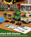 2 Pack Remote Control Battle Tanks With Laser Tag For Kids, Laser Tag RC Tanks With Rechargeable Batteries, Two Remote Controls And Health Stations