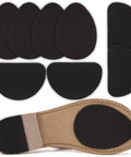 Non Slip Silicone Gel Shoe Pads And Adhesive Sole Protectors For High Heels No Slip Grips in Black 4 Pairs