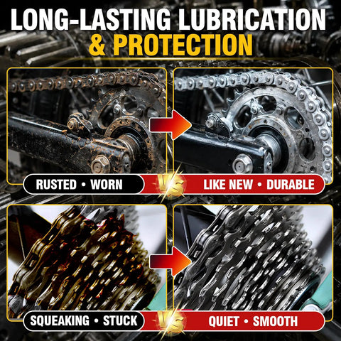Heavy Duty Lithium Grease With Built In Brush For Hinges Bearings Gears And Track Rails Keeps Parts Quiet Reduces Wear And Friction