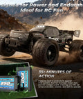 1:18 Scale 4X4 Off Road RC Truck With 2.4GHz Remote, Top Speed 36kmh, Waterproof Electronics, Racing on Gravel