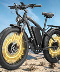 Beast 6000W Dual Motor Ebike For Adults With 52V 34Ah Battery 45 MPH Top Speed Up To 100 Mile Range 24 Inch Fat Tire