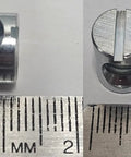 12 Pack 1/4-20 Cross Dowels Barrel Nuts CNC Machined Zinc Plated Steel 12mm By 10mm With 6mm Centered Hole