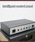 Intelligent control panel of the 220V Industrial Heat Shrink Wrapping Machine Tunnel With Heavy Duty Chain Conveyor For Large Items.