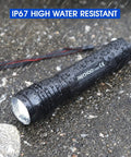 S2000 LED Flashlight Ultra Bright Mid Size Tactical Torch With Zoom 3 Modes Water Resistant Built For Home Emergencies