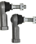 Heavy Duty Tie Rod End Kit For Yamaha Rhino Viking 450 660 700 UTVs 2004 2015 Replacement End Ball Joints Direct Fit OEM 5B4-23841-00-00, metal tie rod ends with threaded studs