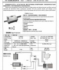 User manual showing details of FAM32-25A ESC for High Torque SCX30 Brushless Power System with 1212 5000KV Outrunner Motor.