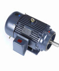 Built Like A Tank Solid 25 HP General Purpose Motor 3 Phase 1800 RPM Tefc 230 460 V Cast Iron Housing viewed from above.
