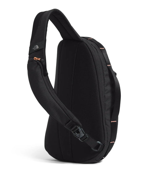 Isabella Sling Crossbody Bag For Women With Large Main Compartment, Water-Repellent Finish, shown side view highlighting strap