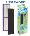 Pet Pure HEPA Replacement Filter 99.97 Percent Allergen Capture for Pet Dander Hair Odors Fits AC4825 AC4820 packaging and filter