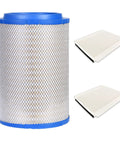 Blue Engine Air Filter And Cabin Air Filter Set For Heavy Duty Trucks, Compatible With VNL VN VNM VNX VHD VAH 2004 And Up