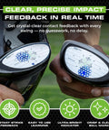 Impact Tape For All Golf Clubs Easy Peel Contact Labels For Driver Fairway Iron And Putter Residue Free Training Aid
