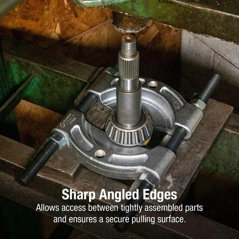 Heavy Duty Bearing Splitter Tool For Quarter Inch To Fifteen Sixteenths Inch Gears And Bearings Pro Grade Drop Forged Steel