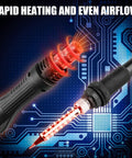2 In 1 Soldering Station with SMD Hot Air Rework showing heating elements and circuit board background