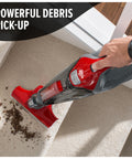 Scorpion Plus Handheld Vacuum Cleaner with Powerful Suction Lightweight Corded Design cleaning carpet debris