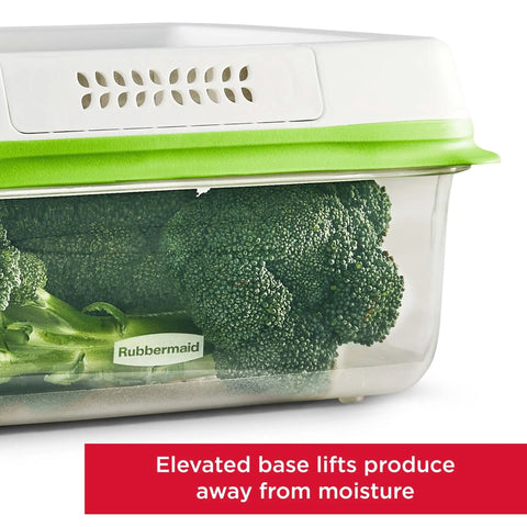 Medium And Large Produce Saver Containers With Smart Airflow Vents Keep Produce Snappy And Crisp An 8 Piece Clear Pantry Bin Game Changer For Busy Home Cooks And Weekly Grocery Hauls