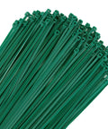 4 Inch 3mm Dark Green Nylon Garden Cable Zip Ties Self Locking Twist Ties For Plants And Trellises Durable Multipurpose Fasteners