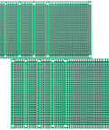 Dope Prototyping PCB Boards Set For Electronics Projects 7 By 10 Centimeter And 8 By 12 Centimeter FR4 Single Sided Ten Pieces