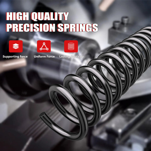 Close-up of high quality precision spring with supporting force, uniform force, and lasting elasticity.