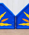 Free Standing Starburst Wings Dog Agility Training Indoor Outdoor Lightweight High Grade PVC Durable Obstacle Equipment