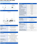 Heavy Duty Next Gen Firewall Appliance Featuring Five Year Zero Day Shield And Cloud Sandboxing And Native Sdwan Across Six 2.5G Ports For No Sweat Enterprise Networking front and back view with technical specifications.