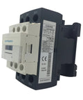 Side view of 30 Amp 3 Pole Contactor Bundle With 110 To 120V Coil, Handles Motor Load 32A And Lighting 40A, black and white structure