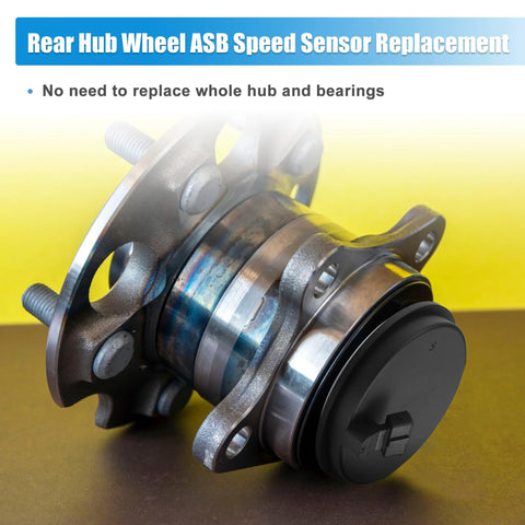 2 Pcs Rear Hub Bearing ABS Speed Sensor Kit For Hyundai Santa Fe 2007-2018, Veracruz 2007-2018, Kia Sorento 2011-2018, OE 52750-2B100
