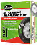 Box of heavy duty self sealing inner tube for wheelbarrows, lawn mowers, trailers, tractors, golf carts, no more flats, size 4.80/4.0-8 inches