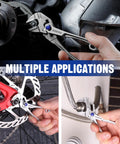 Mini Pliers Wrench 4 Inch With Smooth Parallel Jaws, Tough Alloy Steel Adjustable Pliers used in tight spaces for repairs