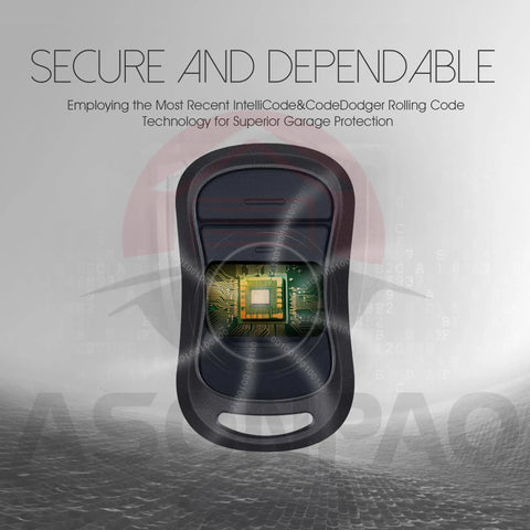 Image of a 2-Pack G3T R Remote Replacement for Genie Garage Door Opener With Auto Seek and Rolling Code, Easy to Pair, FCC Certified