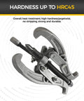 6 Inch Bearing Puller With Three Jaw Gear Design For Cars SUVs And Motorcycles Heavy Duty Wheel Puller With Reversible Claws