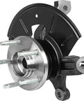 Left Front Complete Wheel Hub Bearing Steering Knuckle Assembly Fits Ford Escape Mercury Mariner And Mazda Tribute 2005 2012 2005 2011 2008 2011 Includes Steering Knuckle Hub Bearing Backing Plate And Axle Nut OEM 69 Drop In Ready To Roll