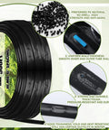 1000 Ft 5/8 Inch Drip Tape Irrigation Kit With 6-Inch Spacing, 8 Mil Wall Thickness showing tube and connectors close-up