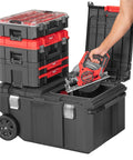VersaStack 30 Gallon Quick Access Rolling Tool Chest With Half Lid Top For Fast Tool Access And Easy Reach Of Large Tools