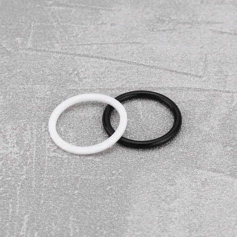 Heavy Duty Quick Release Hydraulic O Ring Seal Kit For BG3 Tractor Plugs, 20 Pack Rubber And PTFE Washers In Black And White