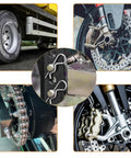 Stainless Steel Hardware Pins Kit with cotter pins, hair pin clips, and hitch clips for truck engine repair, farm equipment use
