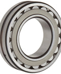 22310E Spherical Roller Bearing With Straight Bore Rock Solid Steel Cage Built Different For High Radial Loads Smooth Operator Up To 6300RPM Top Shelf Shop Grade Replacement, close-up view.