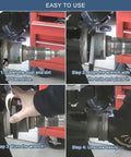 Step-by-step using Beast Pro Grade Bearing Carrier Retainer Tool Set For Mercruiser Bravo 3 Drives Nut Installer And Remover Wrench Kit