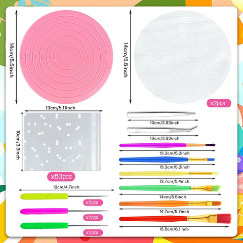Premium Top Shelf 67 Piece Cookie Decorating Kit with pink silicone mat and various decorating tools for cake artists.