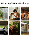 IP65 Indoor Outdoor Bluetooth Hygrometer Thermometer 3 Pack With 394 Ft Range For Refrigerator And Home Use Dew Point VPD Absolute Humidity Sensor in greenhouse, wine cellar, car and camper