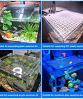Crystal Clear Six Pack Aquarium Lid Clips Fit Rimless Fish Tanks Securing Glass Covers And Hood Supports Perfect For 5 To 6Mm Thicknesses No Sweat Install With A Tight Locked Grip All Day in use with various aquarium lids.